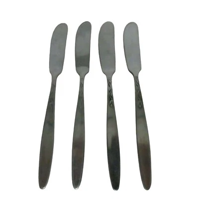 Amefa Holland 不锈钢餐具郁金香时间 4 平柄黄油摊铺机 — 第 1/4 张图片