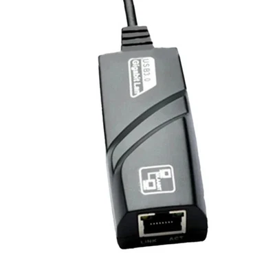 USB 3 0 Ethernet Adapter 100Mbps Network Card Compatible with Desktops - Image 1 of 4