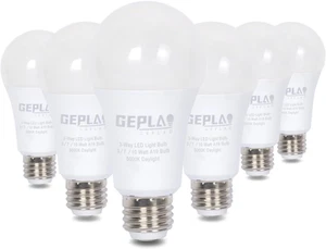 6-Pack 3 Way Light Bulbs 30 70 100W Soft White 3000K Equivalent,A19 Three Way Li - Picture 1 of 13