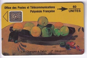 POLYNESIE TELECARTE / PHONECARD .. 60U PF5A SC4 GAUGUIN 10/91 PE32099 TBE C.40€ - Picture 1 of 2