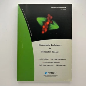 Biomagnetic Techniques Molecular Biology Handbook Dynal 3rd Ed Lab Manual VG - Imagen 1 de 4