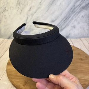 Visera negra para mujer Haley Golf nueva con etiquetas  - Imagen 1 de 8