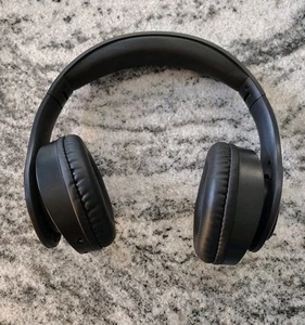 Pollini black Bluetooth Playtime Foldable Over Ear Wireless Headphones - Afbeelding 1 van 5