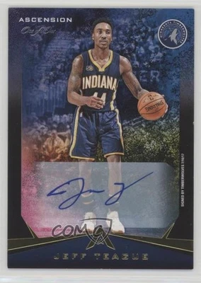 2017-18 Panini Ascension Veteran Current Team Black 1/1 Jeff Teague #83 Auto 0q0 - Image 1 of 3