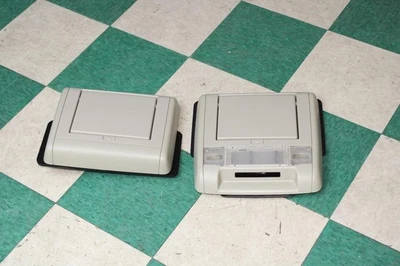 07-14 Escalade Grey Overhead Roof Pair Entertainment System Displays U42 OEM WTY Foto 1 de 4