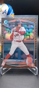 🔥Kristian Campbell🔥Reptilian Refractor🔥2025 Bowman Chrome #BCP-42 - Redsox - Picture 1 of 2