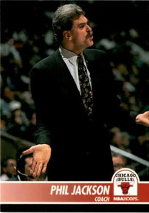 1994 Hoops Chicago Bulls Team Night Sheet SGA #NNO Phil Jackson - Picture 1 of 2