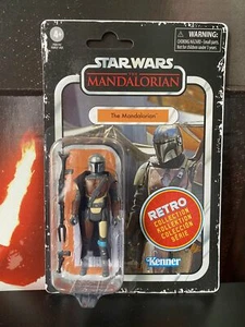 Star Wars Retro Collection DIN DJARIN 3.75 Inch Figure Mandalorian Exclusive - Bild 1 von 1