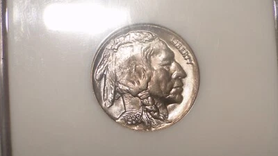1938-D NGC MS66 Buffalo Nickel -Superb Purple/Pink Toned Gem in Old NGC Holder!! - Image 1 of 3