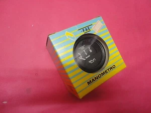 FAE OIL PRESSURE GAUGE INSTRUMENT MADE IN SPAIN NOS - Foto 1 di 6