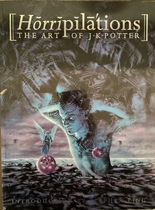 Horripilations- Art Of J.K. Potter- U.K. Trade Paperback + Prints- Signed - Picture 1 of 6