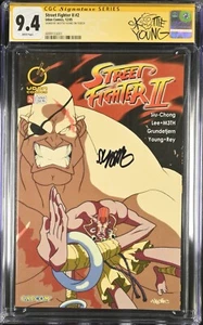 Street Fighter II #2 (Udon Comics) - Skottie Young Cover, Signed, CGC 9.4 - Picture 1 of 2