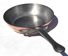 Vintage 6.7inch French Copper Saucepan Made in France Lined 2mm 1.8lbs Gift Idea
