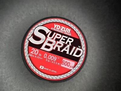 Yo-Zuri SuperBraid Blue - 600 Yard Spool - Image 1 of 2