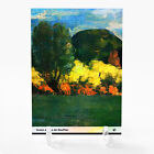 Grove At Jas De Bouffan Paul Cezanne Painting Card 2023 Gleebeeco Holo #G214