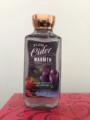 Bath & Body Works PLUM CIDER WARMTH Shower Gel 10 oz RARE - Image 1 of 2