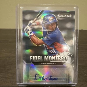 2022 Prizm Draft Picks Auto FIDEL MONTERO N. AU-FM - Foto 1 di 2