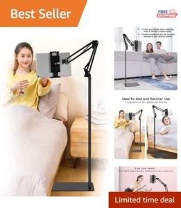 Kompakte und stabile 360 Grad drehbare Tablet Halterung für Handys und Tablets - Bild 1 von 9