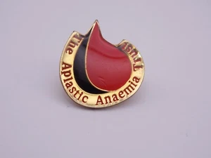 The Aplastic Anaemia Trust pin badge logo - Picture 1 of 2