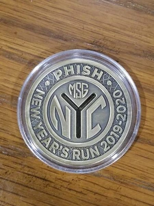 Limited Edition Phish Subway Token Pin MSG New Years Run 2019 2020 Only 500 made - Picture 1 of 2