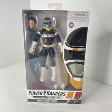 Power Rangers Lightning Collection In Space Black Ranger IN HAND - NEW - Sealed