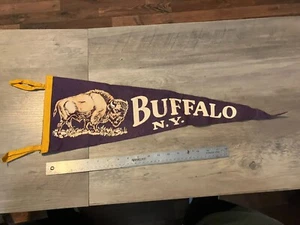 Vintage Filz Wimpel Buffalo New York - Bild 1 von 5