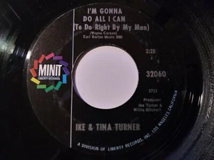 Ike & Tina Turner - I'm Gonna Do All I Can VG Variant Label MINIT 45 RPM Record  - Picture 1 of 2