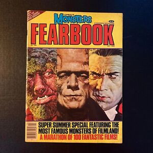 Famous Monsters of Filmland - 1982 Fearbook - Warren - 1982 Vintage Horror