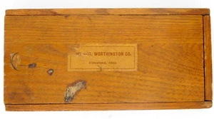 Geo Worthington Company Cleveland Ohio Tap and Die Set Vintage - Picture 1 of 3
