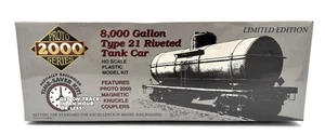 HO 2000 Proto Series 8000 Gallon Tank Car 2-Pack Kit 30675 Sealed In Plastic - Picture 1 of 4