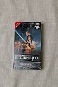 Star Wars: Return of the Jedi VHS 1986 Sealed CBS/FOX Watermark HiFi Red Label - Picture 1 of 6