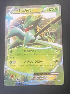 JAPANESE POKEMON SCEPTILE EX 006/171 ULTRA RARE BEST OF XY JUNGKO - NM+ - Foto 1 di 5