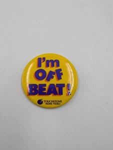 1986 I'm Off Beat Movie 2 1/4" Pinback Button - Bild 1 von 4