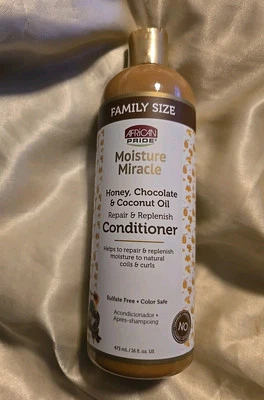 African Pride Moisture Miracle Honey, Chocolate & Coconut Oil Conditioner 16oz - Image 1 of 4