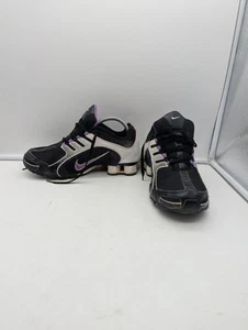 Nike Shox Navina 356918-051 Womens US 10 Running Shoes Sneakers Purple Black - Picture 1 of 24