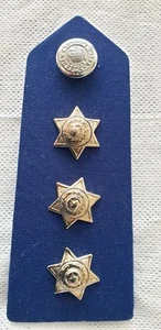NSW POLICE CHEVRON SHIRT RANK EPAULETTES ERA OBSOLETE SINGLE ONLY - Picture 1 of 3