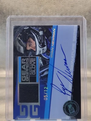 Ryan Newman 2006 Press Pass Stealth Gear Grippers Relic Autograph /12 RARE AUTO - Image 1 of 2