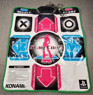 Konami Sony Playstation 1/2 Dance Dance Revolution Game Pad Dance Mat DDR - Image 1 of 4