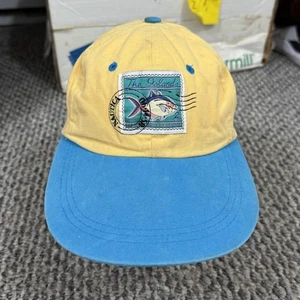 Vintage Nautica Hat Mens Wide Brim 90s Strapback Adjustable Fishing Outdoor - Picture 1 of 9