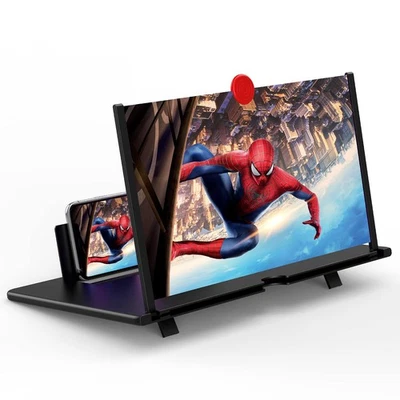 14" Screen Magnifier,3D HD Mobile Phone Magnifier Projector Screen Enlarger f... - Image 1 of 4