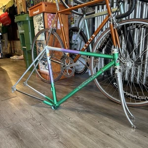 NOS / NEW 1980's SIZE 48cm COLNAGO FRAME & FORK COLUMBUS SLX - CAMPAGNOLO CAMPY - Picture 1 of 23