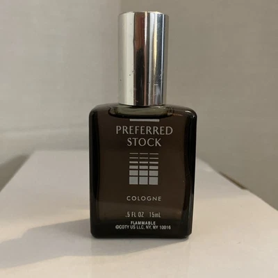 Botella Coty Preferred Stock Colonia .5 fl oz Foto 1 de 4