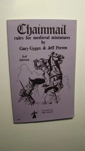 CHAINMAIL *NEW NM/MT 9.8 NEW* OLD SCHOOL RULES - DUNGEONS DRAGONS - Picture 1 of 8