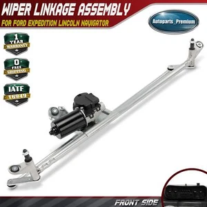 Front Wiper Linkage & Motor Assembly for Ford Expedition 03-14 Lincoln Navigator - Bild 1 von 8