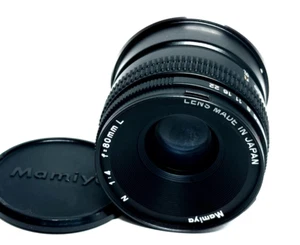 Excellent+++ Mamiya N 80mm f4 L MF Standard Lens For Mamiya 7 II From JAPAN - Picture 1 of 7