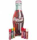 Bouteille contour officielle Coca-Cola avec 6 baumes à lèvres