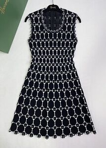 ALAÏA lace dress £2850 worth FR size 40/UK 10/INT M/US 6 immaculate