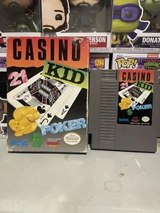 Casino Kid (Nintendo NES) Cart & Box - Picture 1 of 5