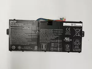 Acer Chromebook 11.6" CB5-132T Genuine Battery AC15A3J KT.00305.004 - Fast Ship - Picture 1 of 3