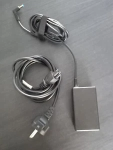 Adaptateur HP - 65W - Alimentateur Slim - 19,5V 3,33A - fiche bleue - Photo 1/3
